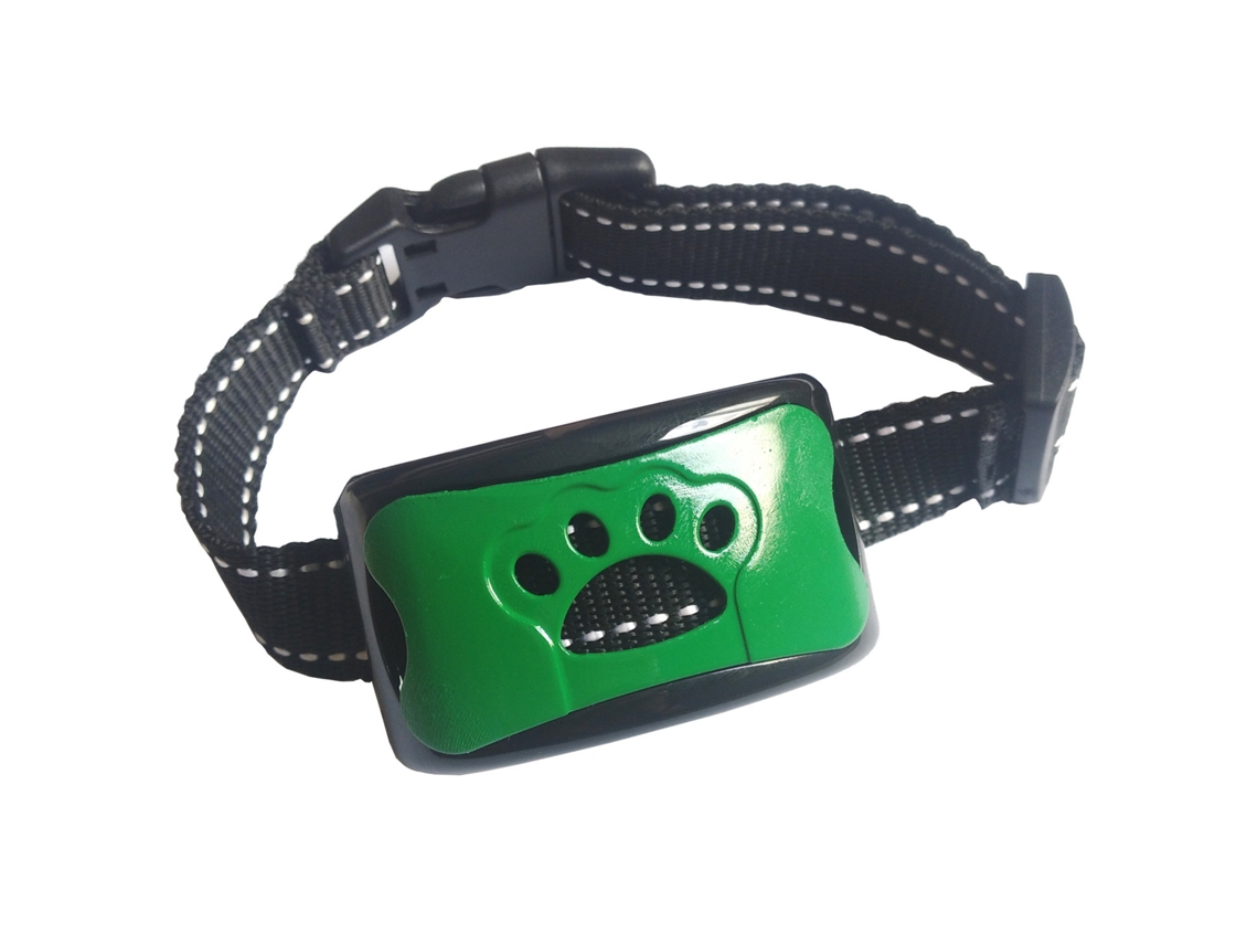 Collar antiladridos recargable para perros pequeños, medianos y grandes, eficaz para solucionar problemas de ladridos excesivos. Verde* ZYBLSSBB