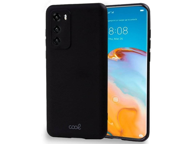 Carcasa Huawei P40 COOL Silicona Negro