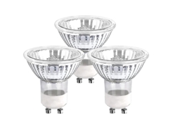 Rebe-5 Bombillas Halógeno Gu10 50w Regulables, Lámparas Reflectoras Mr16 220v 2700k 500 Lúmenes Para Hogar Tiendas Museos 35w