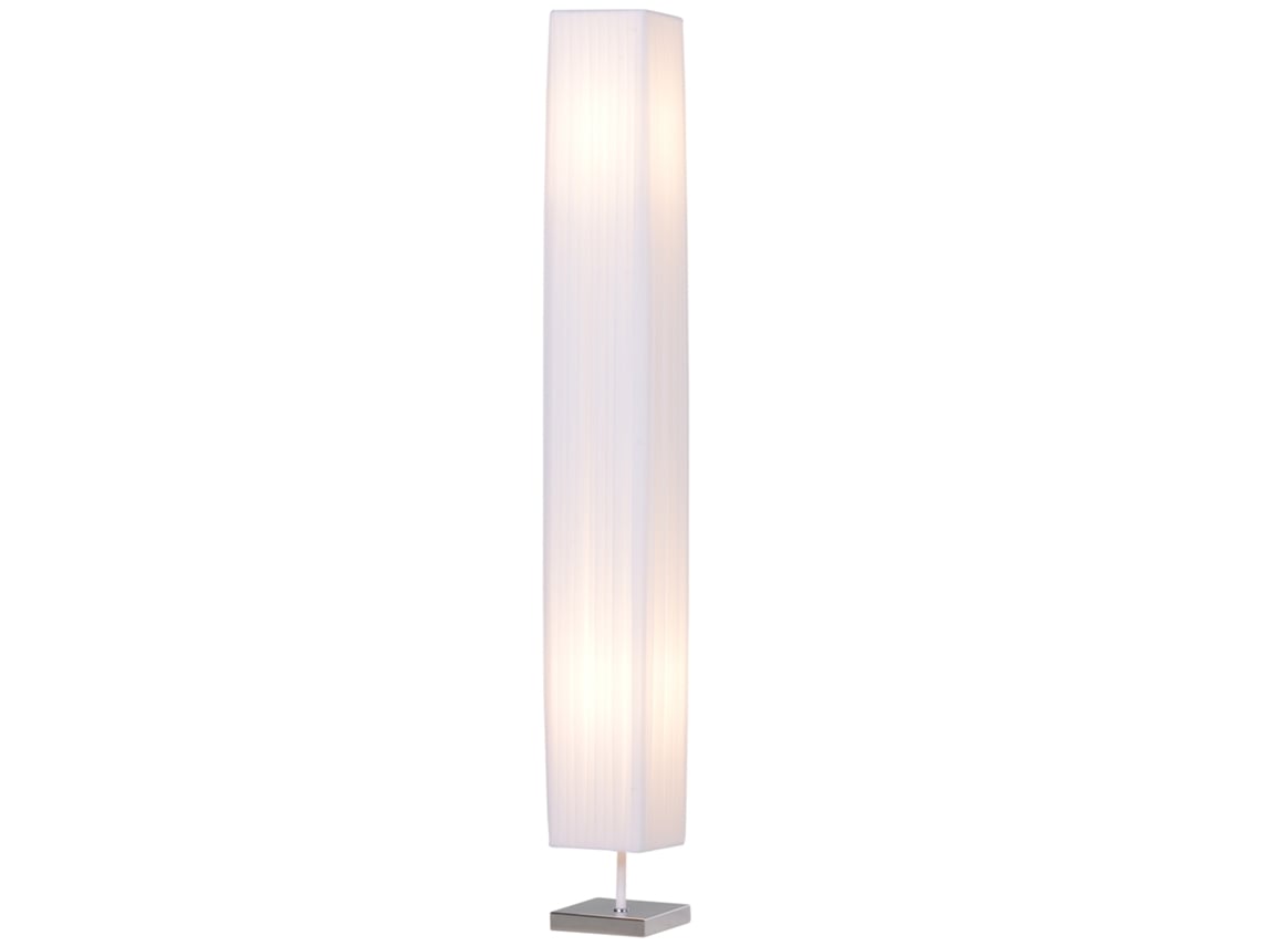 VPMKP - Lámpara de pie Homcom diseño moderno 120 cm blanca