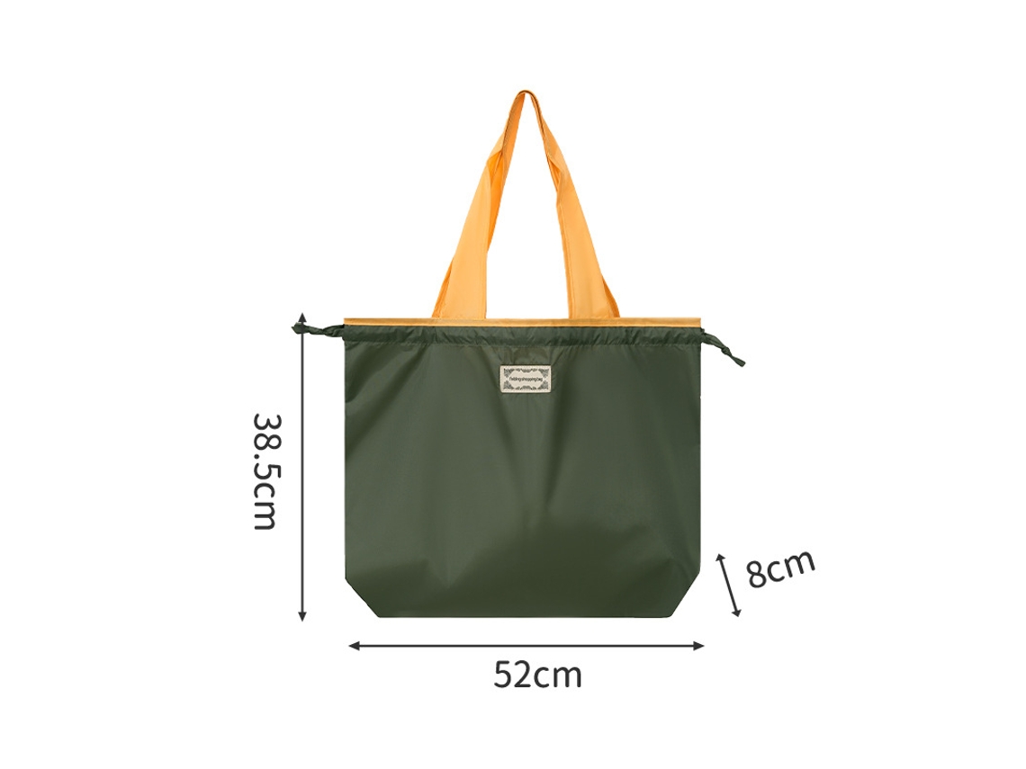 Bolsa de almacenamiento plegable y reutilizable de gran capacidad de Digitallab (verde)