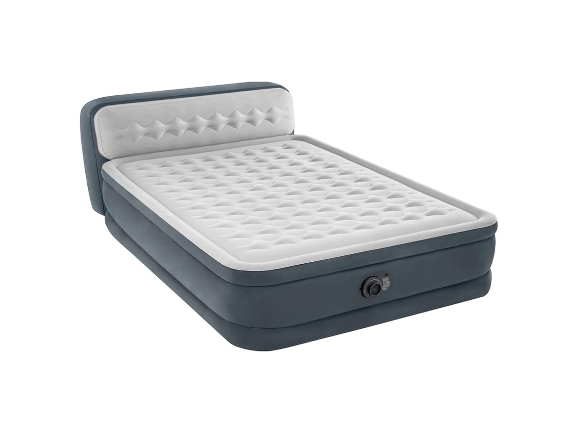 Cama Hinchable INTEX Gris Vinilo