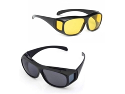 Gafas de visión nocturna para conductores, para usuarios de gafas, lentes polarizadas tintadas, según normas ISO.