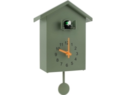 Reloj De Pared Nórdico, Estilo Cuco, Con Campanada De Ventana