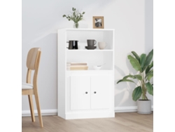 Aparador De Madera Contrachapada Blanco 60x35,5x103,5 Cm