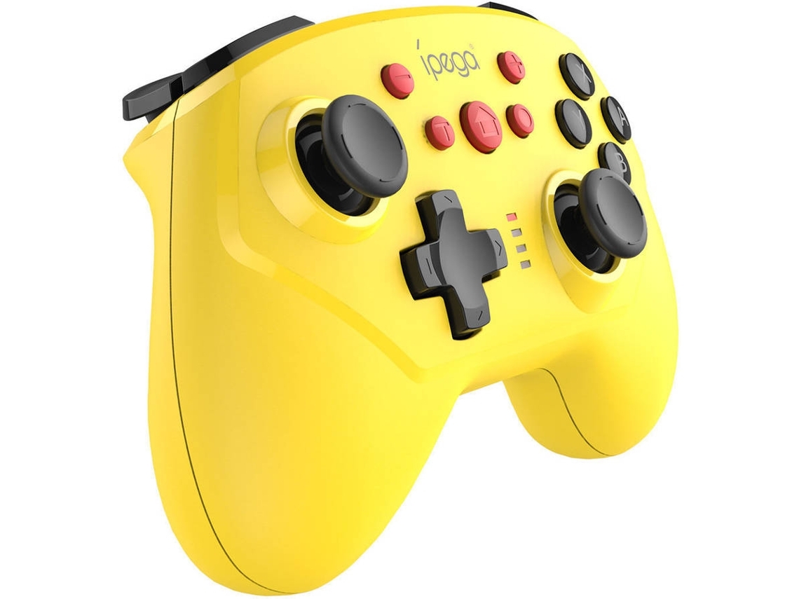 Controlador inalámbrico Bluetooth Joystick Gamepad con vibración Seis soportes con cable Compatible con juegos populares como Switch Adecuado para YIZHOOD
