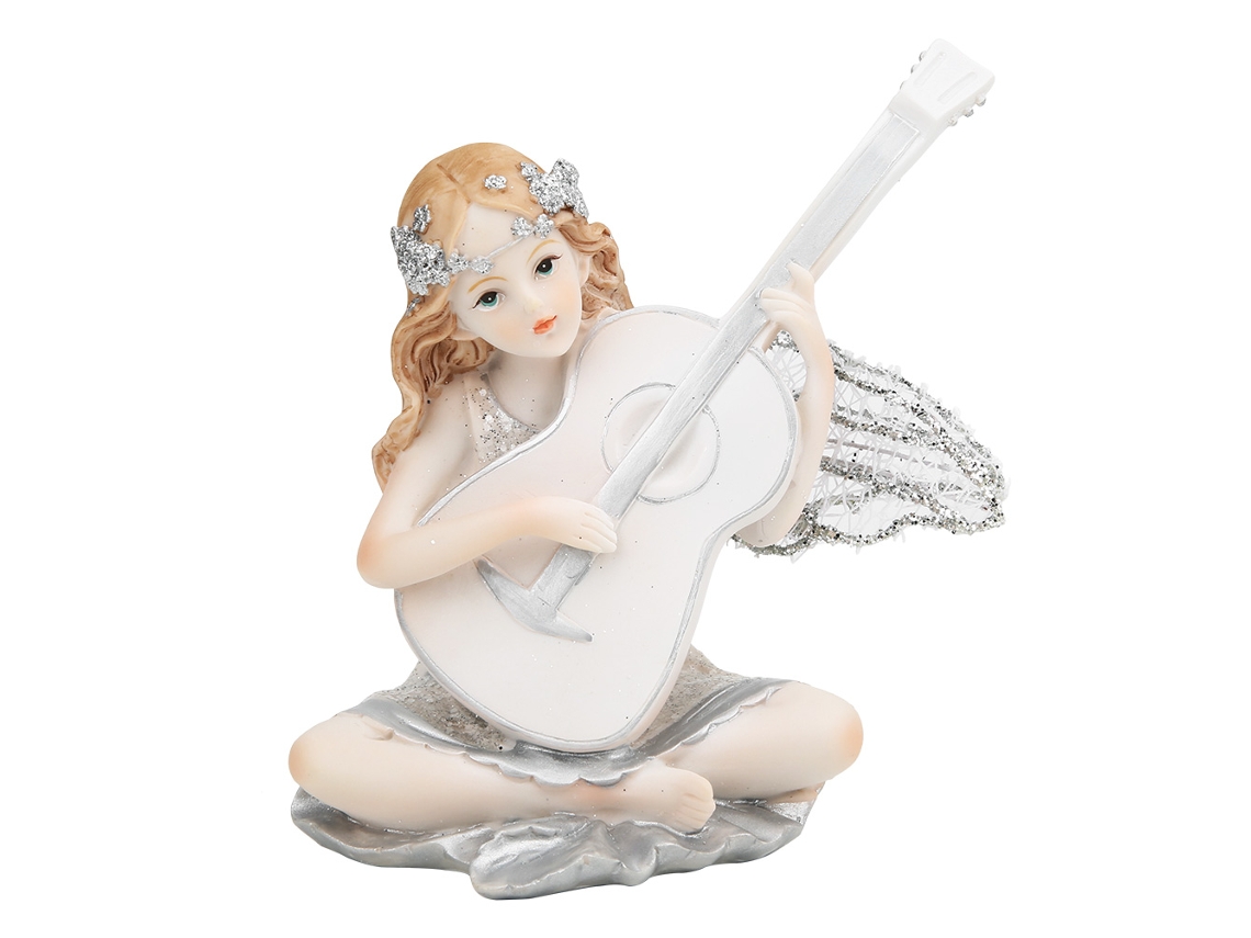 Disfraz De Hada Tocando La Guitarra, Decoración De Mesa De Resina, Regalo Para Niños