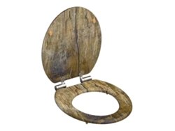 Tapa de váter WC SCHÜTTE Marrón Tablero DM