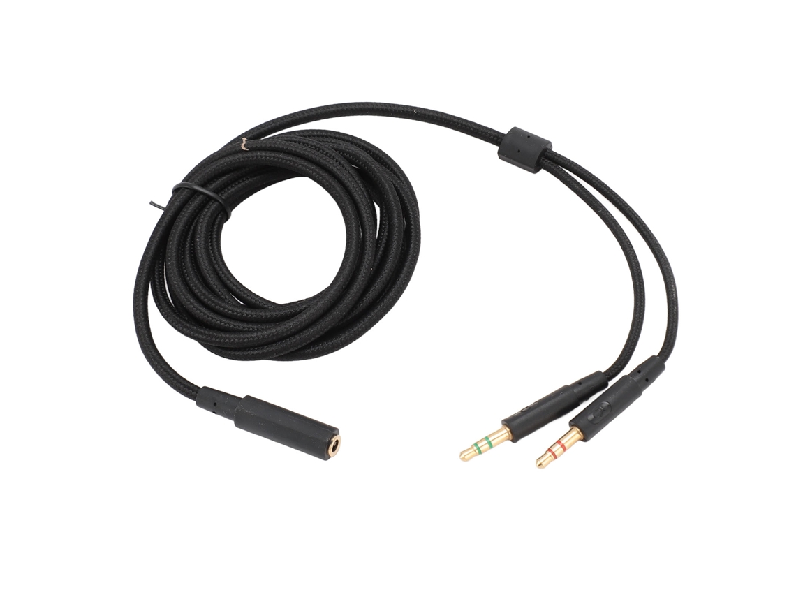 Cable Adaptador Divisor Para Auriculares Hyperx Cloud Stinger Mix Alpha De 1,95 M Ofc