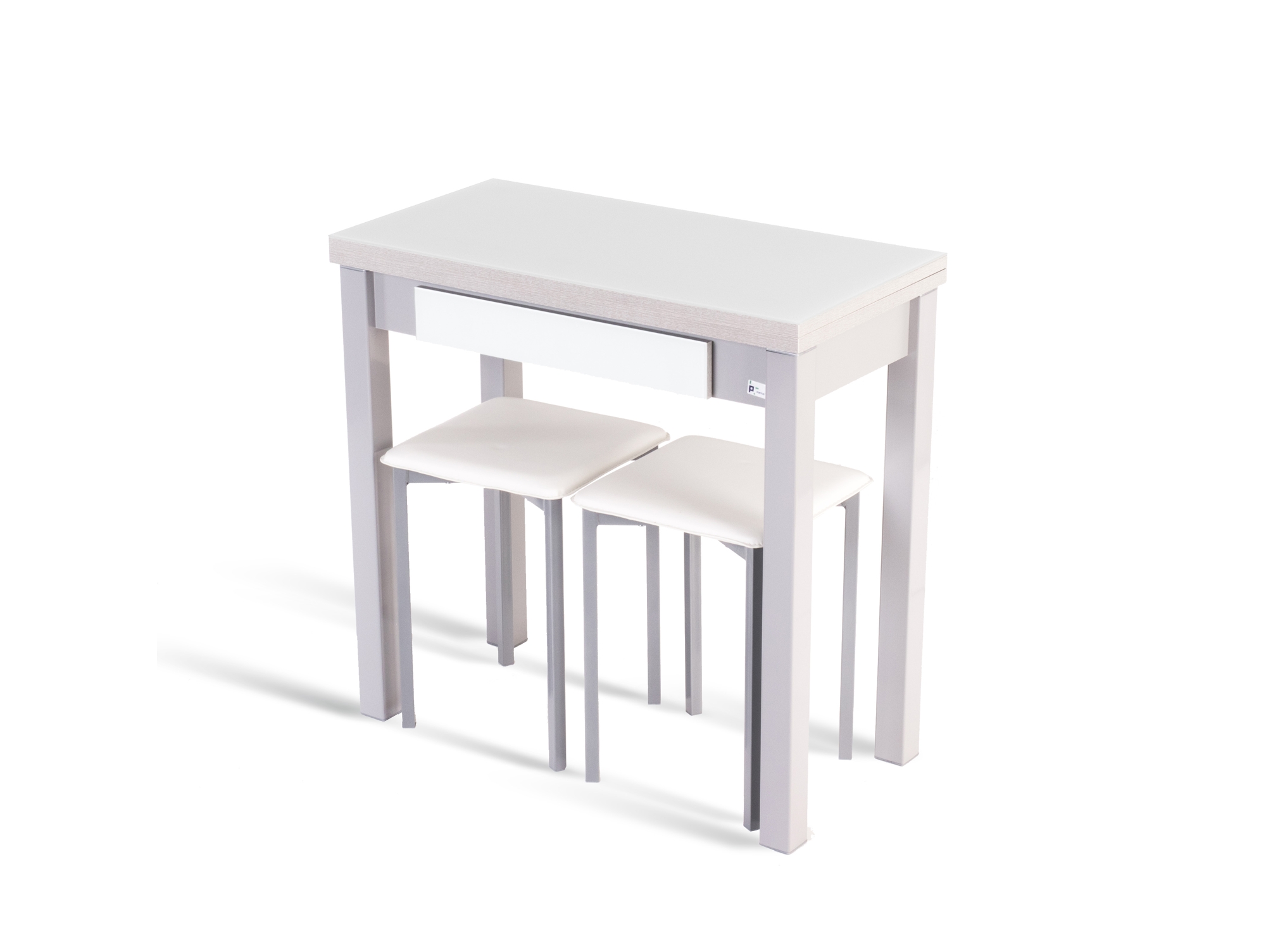 Conjunto de Cocina PORTUS Livro (Blanco - 80x80 - Melamina)