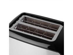 ORBEGOZO A 3060 Mini Horno 2 Rebanadas 750 W Negro Acero Inoxidable