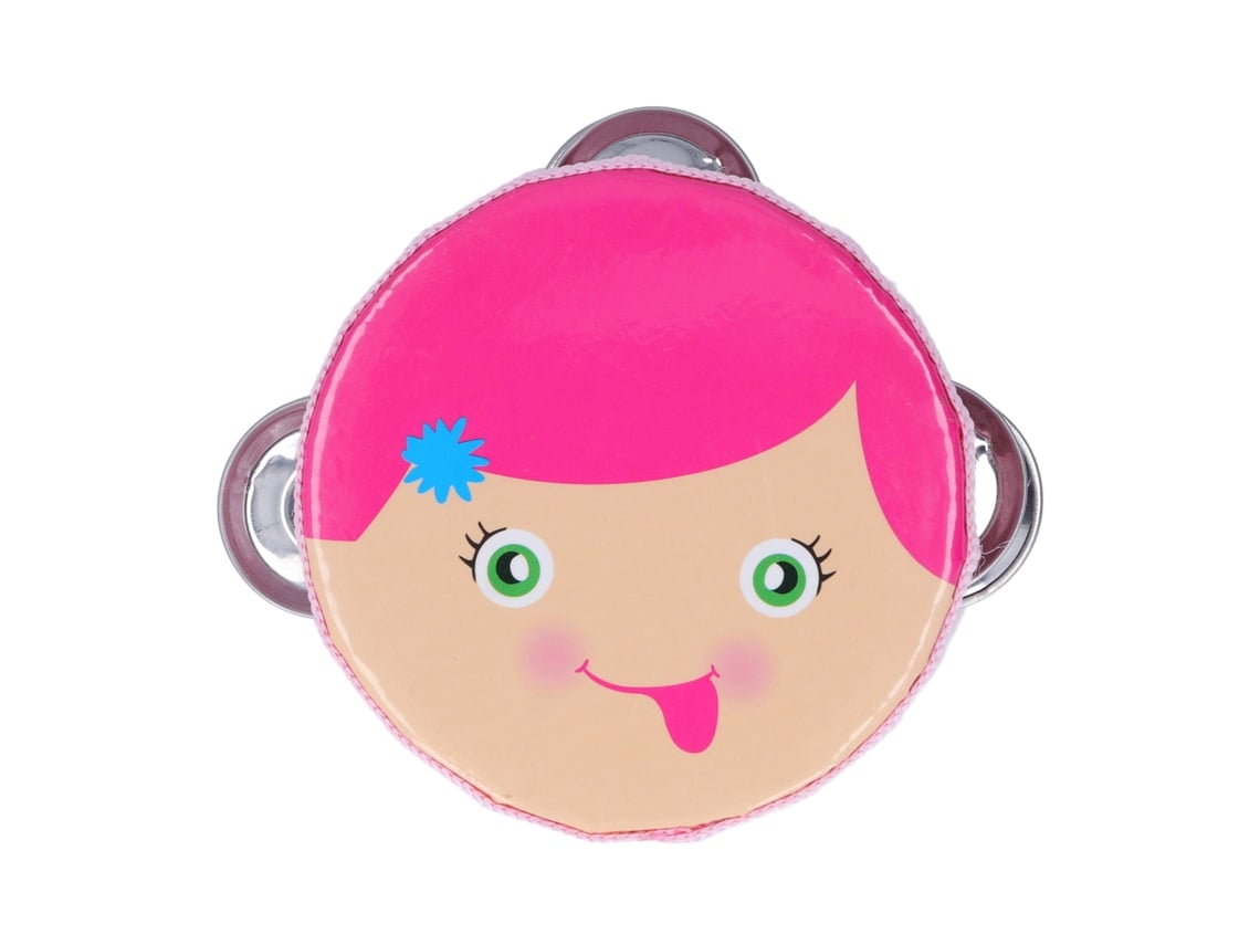 Pandereta De Percusión Infantil Con 3 Pares De Campanillas Metálicas, Instrumento Musical Para La Enseñanza, De Madera, 10 Cm (4 Pulgadas)
