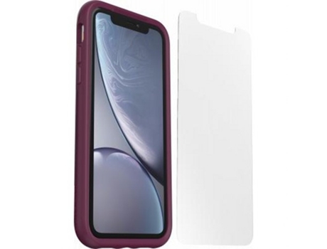 Protector de Pantalla para iPhone XR OTTERBOX Piel Rojo