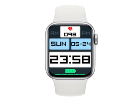 Smartwatch X8 Max Impermeable Fitness Monitoreo de la presión arterial Blanco