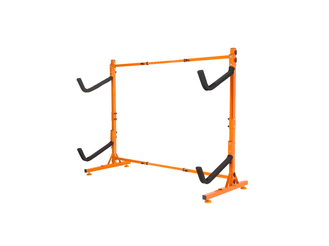 Soporte para kayak Succebuy, con capacidad para 2 kayaks, soporte independiente para exteriores