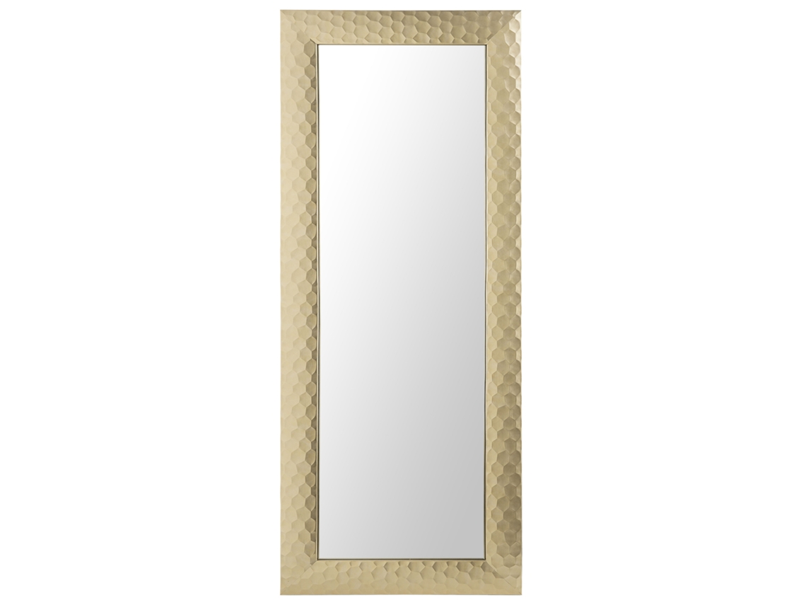Espejo BELIANI Antibes de Material sintético Dorado 50x3x130