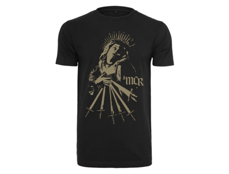 Camiseta para Mujer MERCHCODE (XS - Negro)