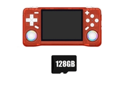 Consola de videojuegos portátil retro GOKOCO XF35H, 128 GB, pantalla IPS de 3,5 pulgadas