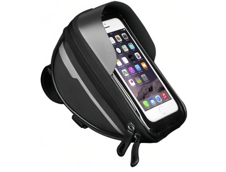 Bolsa de soporte para teléfono para bicicleta Bolsa impermeable para soporte de teléfono para bicicleta Accesorios para bicicletas Bolsa para teléf...