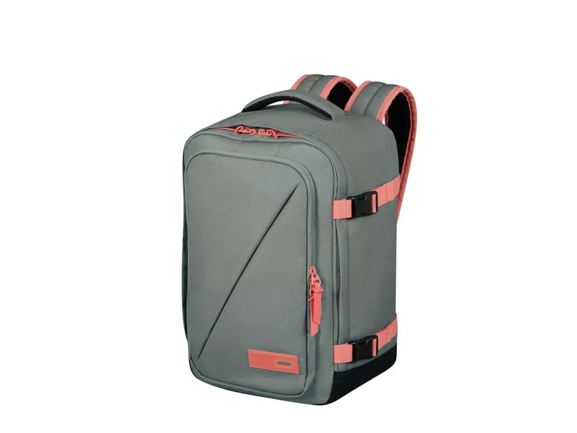 Mochila bajo el asiento S American Tourister Take2cabin Salvia/coral