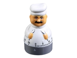 Temporizador mecánico de cocina de 60 minutos, sin pilas. Temporizador de cuenta regresiva para cocina, deportes, tareas domésticas, juegos y debates.