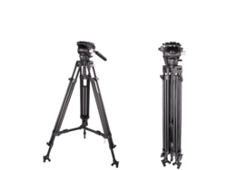Trípode LEOFOTO VT-10+LF-60 (3D Pan & Tilt - Altura Máxima: 145 cm - Aluminio)