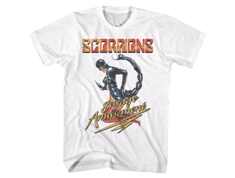 Camiseta ROCKINSTONE Scorpions Savage A (Algodón - XXXL)