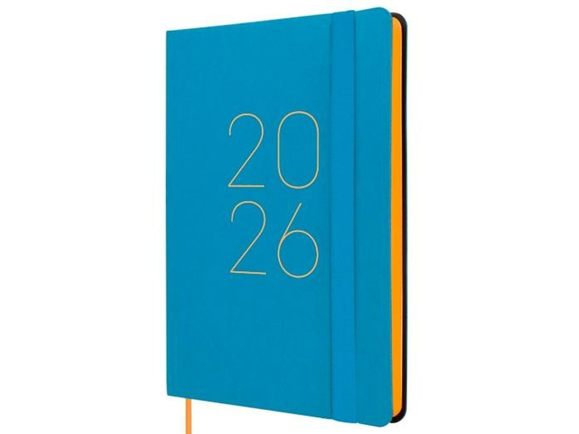 Agenda Finocam Flexi Azul 11,8 x 16,8 cm 2026