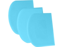Raspador De Massa - Cortador De Massa, 3 Peças, 4,7 X 3 Polegadas - Flexível - Anti-deslizante - Acessórios Para Confeitaria