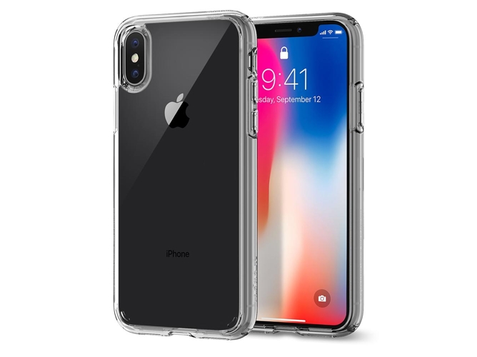 Funda iPhone X, XS SPIGEN Ultra Hybrid Transparente