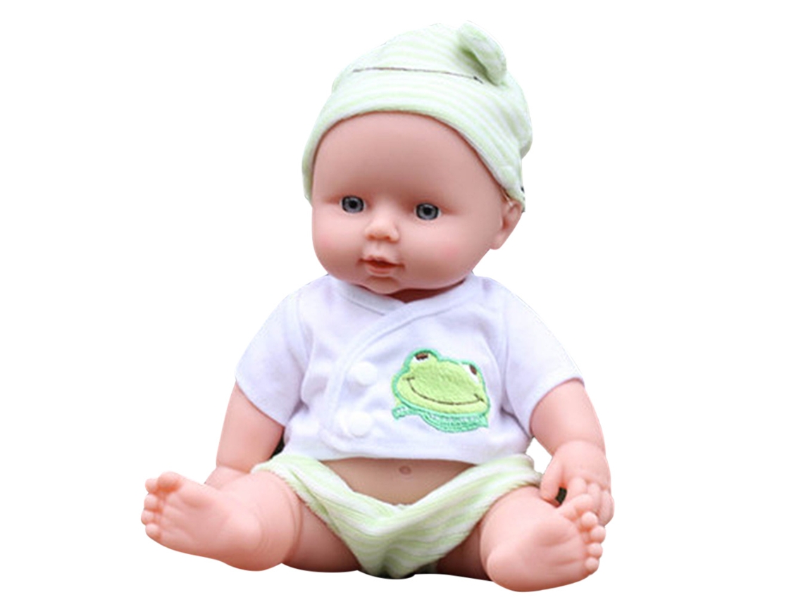 Ats-muñeca Bebé De 30cm Juguete De Vinilo Suave Realista Para Niños Y Niñas