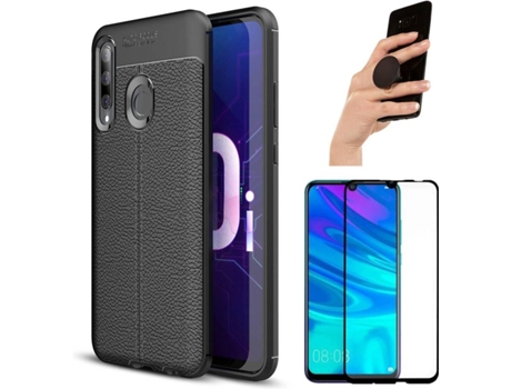 Carcasa, Protector y Popsocket Huawei P smart 2019 Rugged Leather