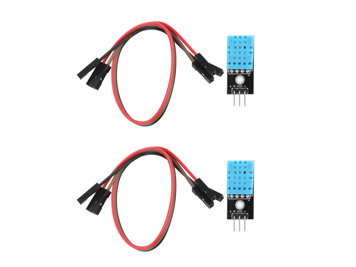 2 Piezas Módulo Sensor De Temperatura Y Humedad Para Electrónica Automotriz