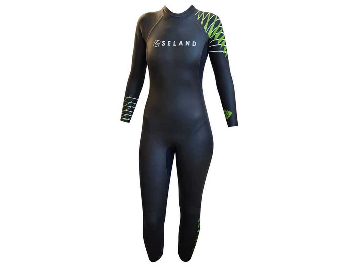 Fato de Neoprene de Manga Comprida Triathlon Woman Preto Xsseland