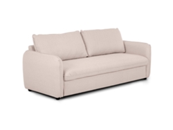 Sofá Cama 3 Plazas BUDWING Chloé Beige c/ apertura fácil (225 x 140 x 91 cm)