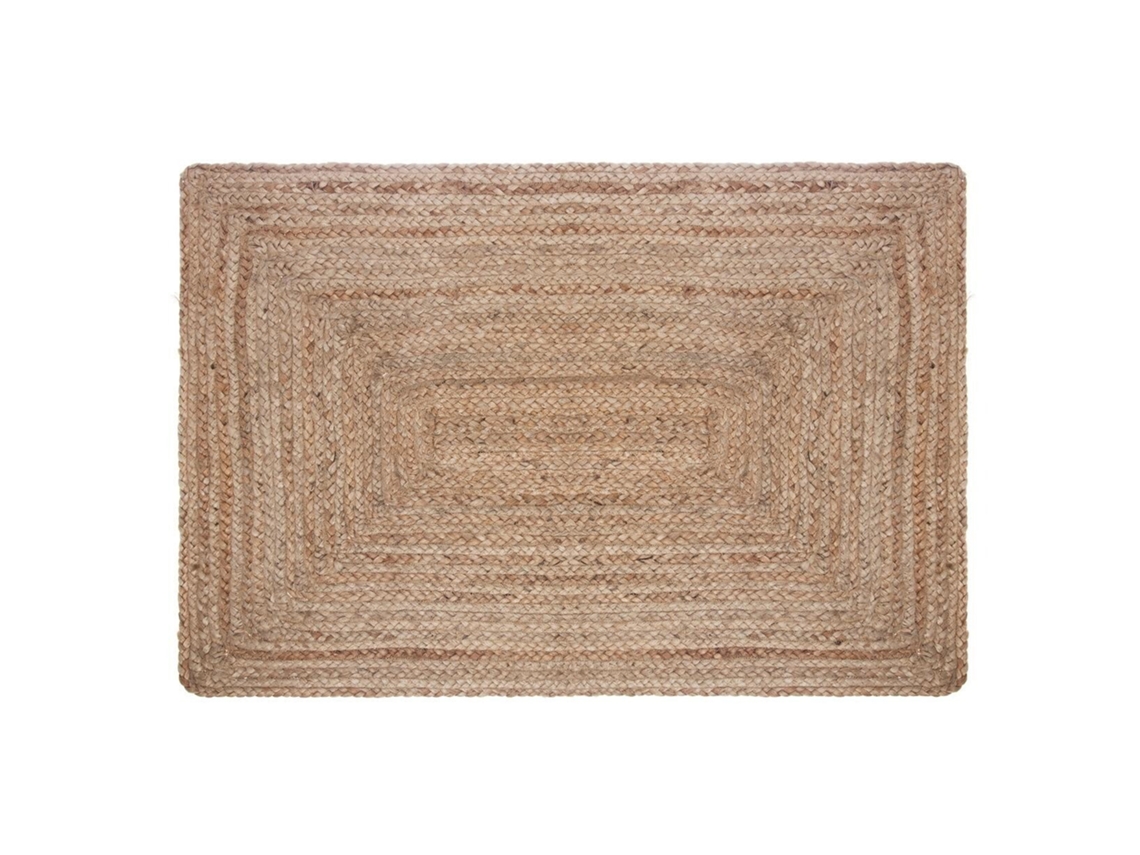 Alfombra Wellhome Well Home Yute Historia Beige (60x90)