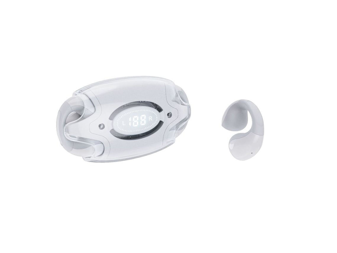 Auriculares YEMAESRE Bluetooth con Clip Abierto Blanco