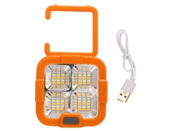 Yncm2026-luz De Trabajo Led Recargable Con Usb Y Gancho, Linterna De Emergencia Para Camping, Construcción Y Exteriores