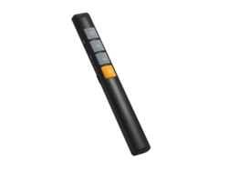 Apresentador Sem Fio Com Indicador Vermelho, Apto Para Apresentações De Powerpoint, Controle De Volume Usb De 2,4 Ghz.