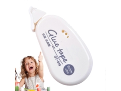 Rollo dispensador de cinta adhesiva de doble cara, aplicador de pegamento para scrapbooking para niños y mujeres, 0,31 pulgadas de ancho, cinta adhesiva