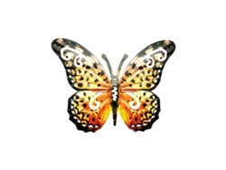 Decoración De Pared De Mariposa De Metal