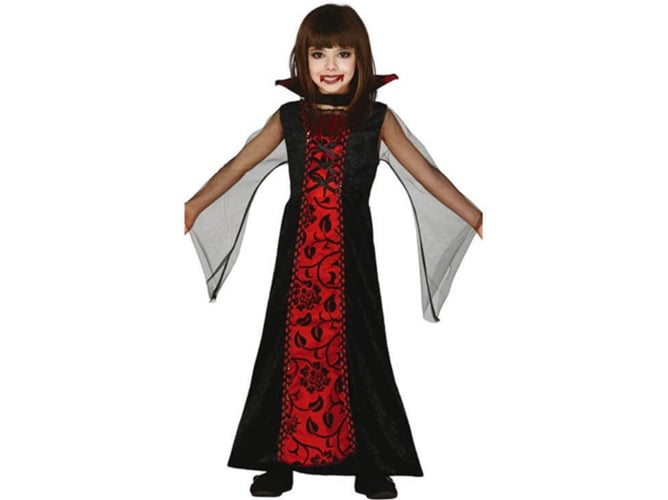 Disfraz de Niña DISFRAZZES Condesa Vampira (Talla: 10 a 12 años)