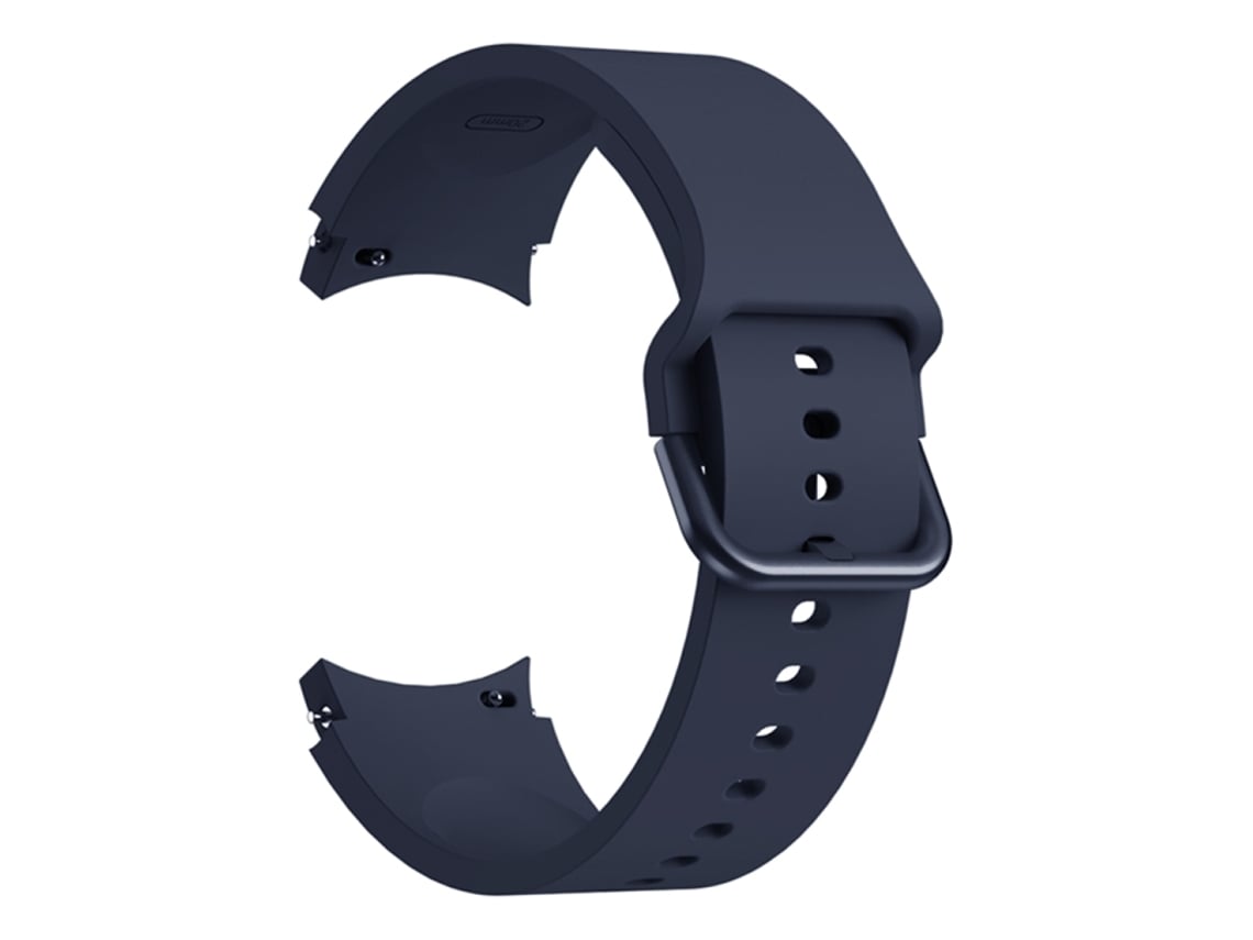 Bracelete Para Samsung Galaxy Watch 4 Classic (46mm) - Silicone Universal Com Fivela - Midnight Blue