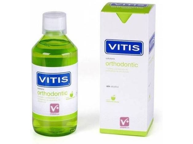 Enjuague Bucal VITIS Orthodontic Apple Mint Flavor (500 ml)