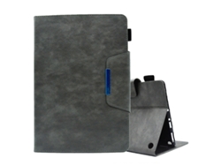 Funda de piel con cierre magnético y textura cruzada para Amazon Fire HD 8 2021/2022 Webake