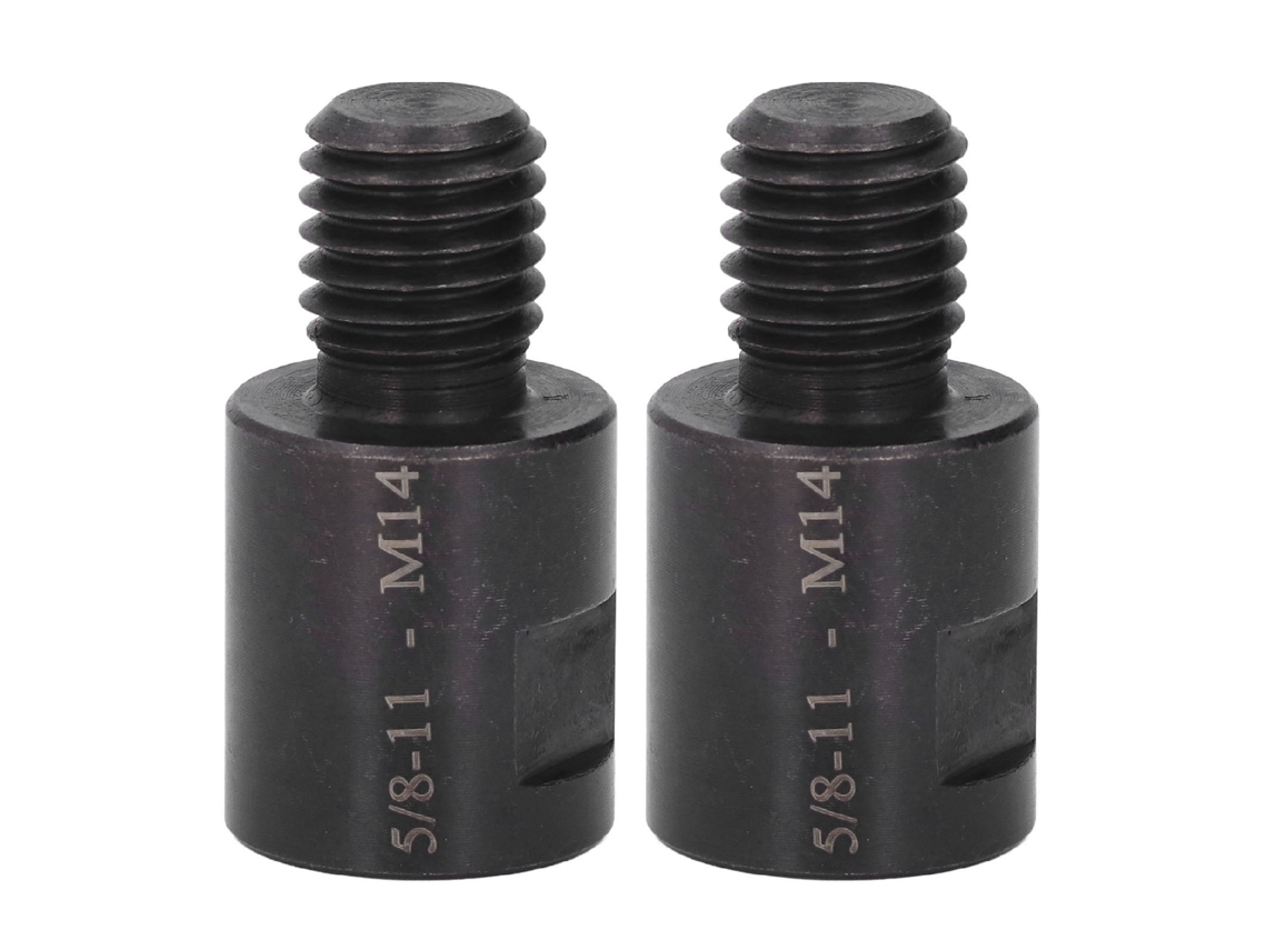 Kit De Adaptadores Para Amoladora Angular 2 Piezas Conector Hilo 5/8in-11 Macho A M14 Hembra Herramienta De Conexión Pulidora Broca Taladro