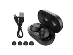 Auriculares Bluetooth (control Táctil, Impermeables) True Wireless Tws-9 Negro 5.0
