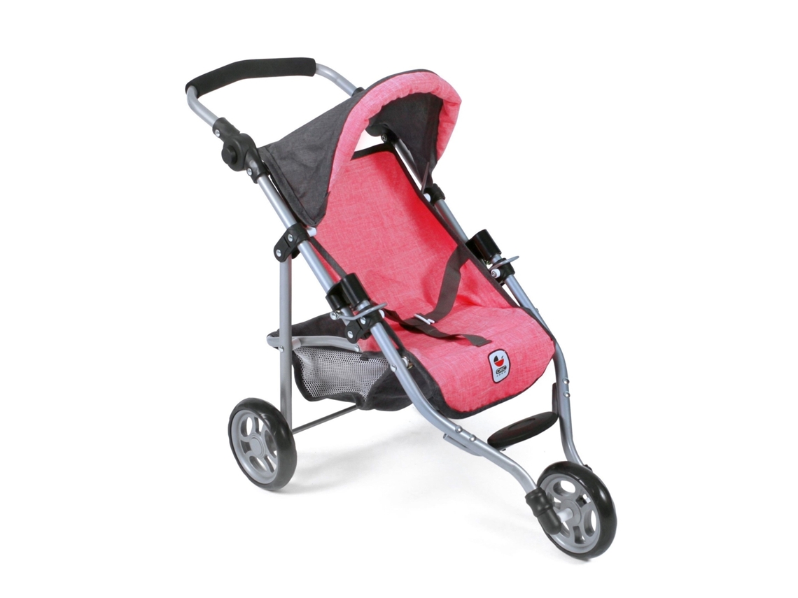 Bayer Chic 612 41 Sillita De Paseo Para Muñecas Lola,melange Grey Pink Bayer Chic 2000