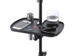 Bandeja Para Micrófono Con Portavasos, Accesorio Para Escenario, Guitarra Acústica Ajustable Para Actuaciones
