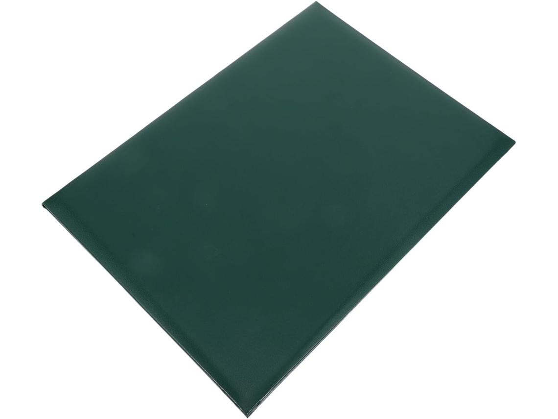 Portadiplomas Rígido Verde Oscuro Para Certificados En Formato Carta Con Ranuras En Las Esquinas, Estuche
